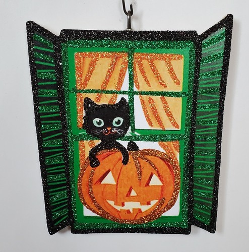 Black cat jol - cat, pumpkin