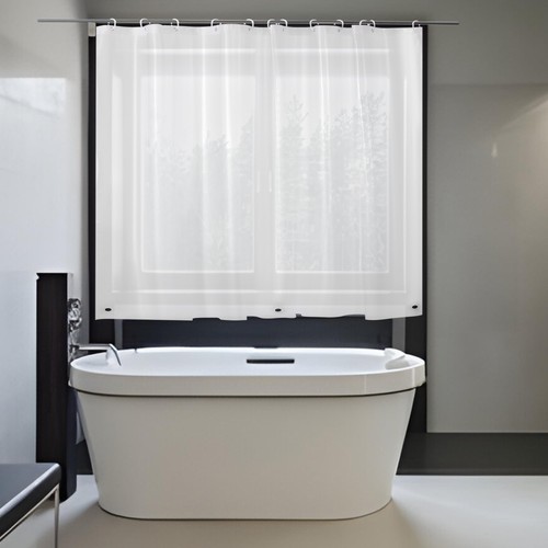 Waterproof shower curtain - curtain, for
