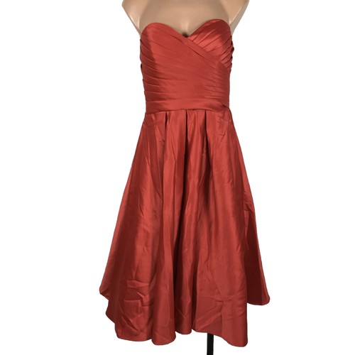 Mori lee red - rose, strapless