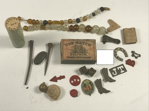 Antique lot tobacco - lot, shell