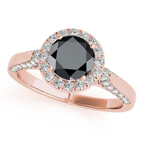 Halo black diamond - 1.25,