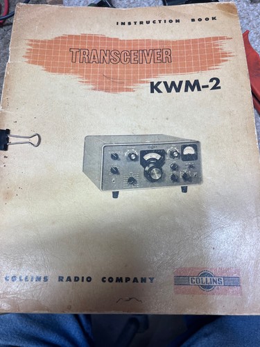 Collins kwm2 original manual - collins,