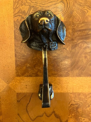Vintage cast iron dog door - cast,