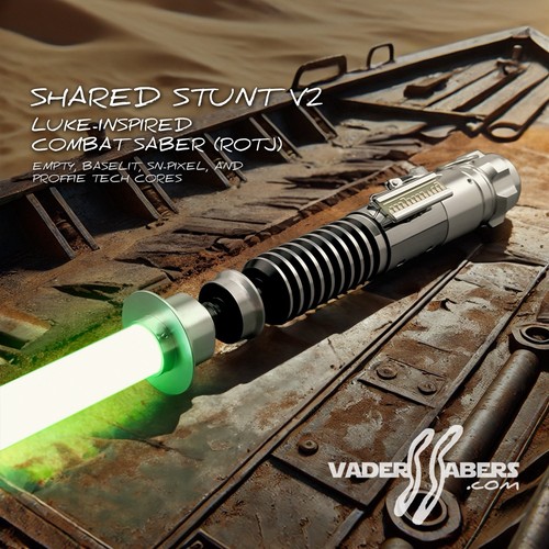 Vader sabers shared stunt - vader,