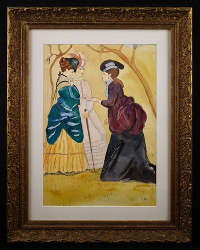 Vintage framed belle époque - vintage,