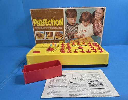 Vintage 1973 perfection game - perfection,
