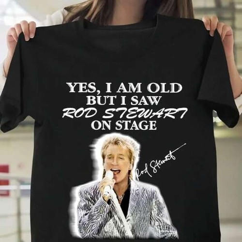 Rod stewart stage shirt - stewart, on