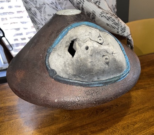 Vtg ceramic stoneware raku - vtg,