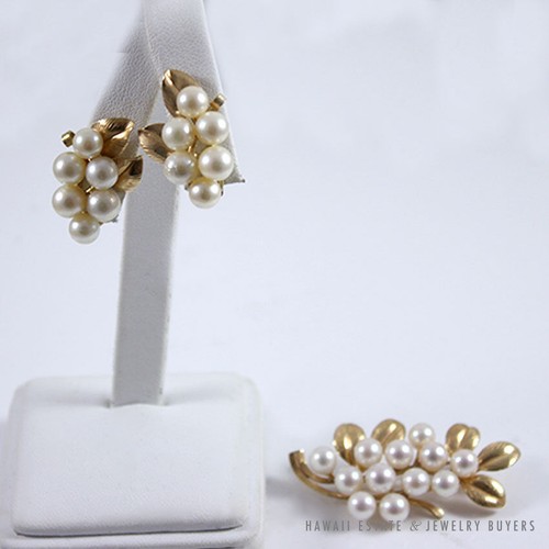 Ming hawaii pearl cluster - pearl,