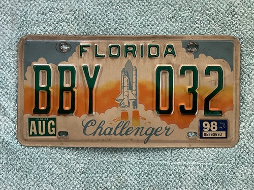 1998 florida license plate - 1998,