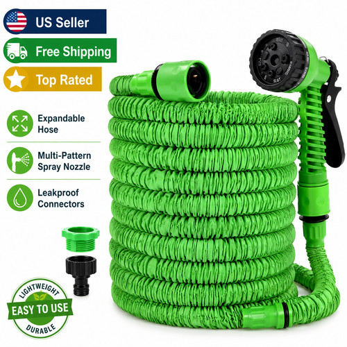 Expandable garden hose - expandable,