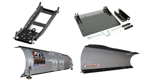 Kfi steel snow plow combo - kfi,