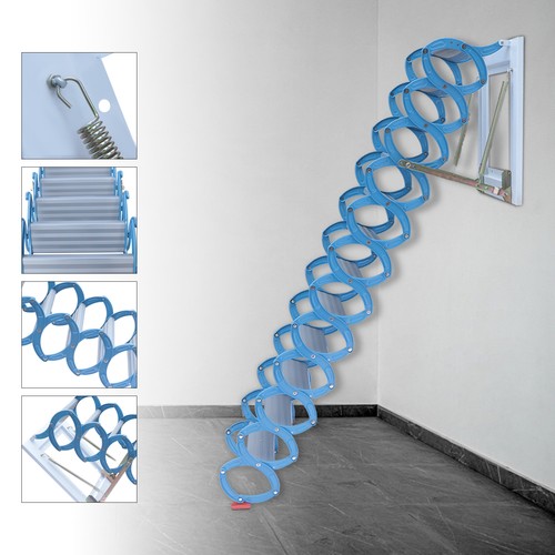 Compact attic stairs - attic,