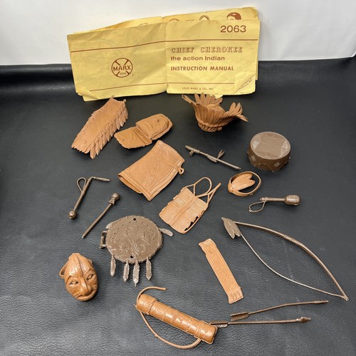 Vintage marx chief - chief, cherokee