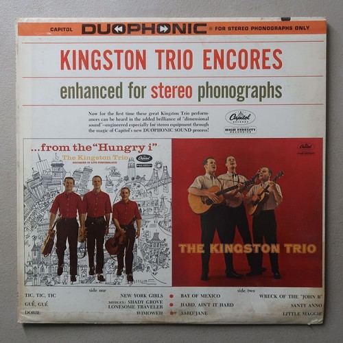 Kingston trio encores - kingston,