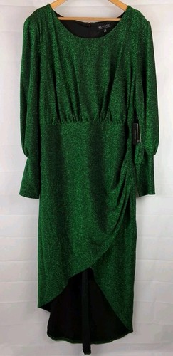 Eloquii sparkle green long - sparkle,