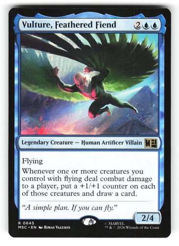 Vulture feathered fiend - feathered, #645