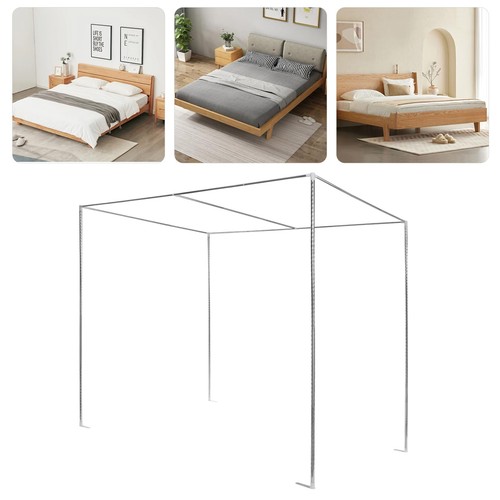 King size metal canopy - metal, bed