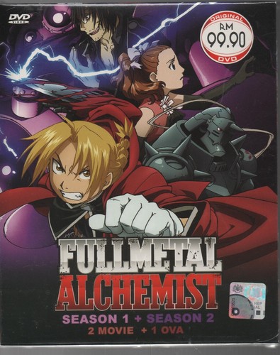 Dvd fullmetal alchemist - fullmetal,