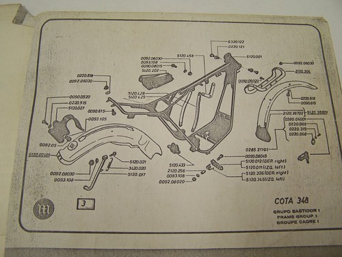 Vintage original montesa - vintage, cota