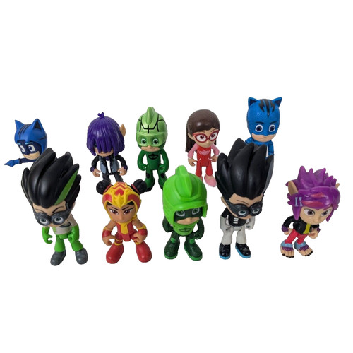 Masks figures lot 10 - pj,