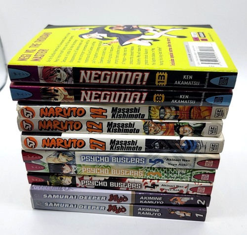 Lot manga anime - 10,