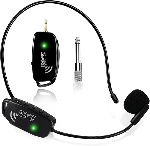 Wireless microphone headset - microphone,