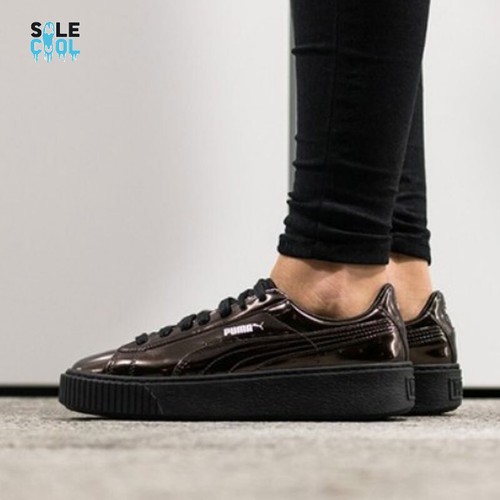 Puma basket platform metallic - puma,