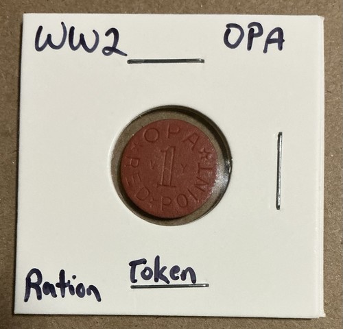 Opa red point token war - red,