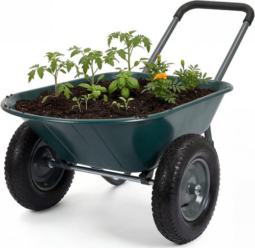Garvee dual wheel wheelbarrow - garvee,
