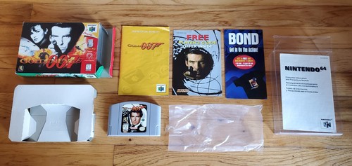 Goldeneye 007 bond nintendo - 007, 64