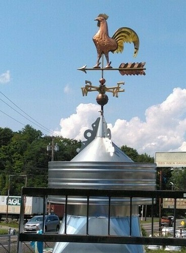 Rooster weathervane copper - weathervane, ,copper