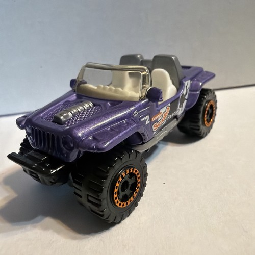 2011 matchbox purple jeep - 2011,