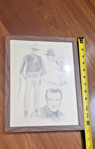 Framed john wayne - framed,