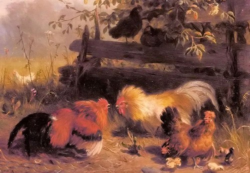 Oil painting carl jutz - ,