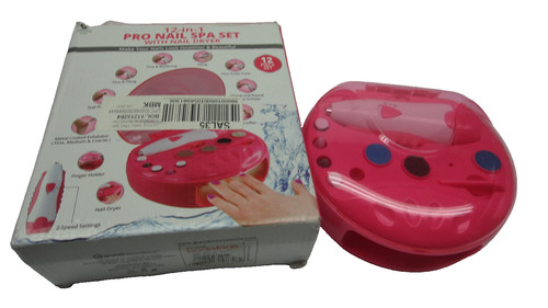 Pro nail spa set - with,