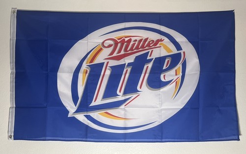 Miller lite flag - 3’, x