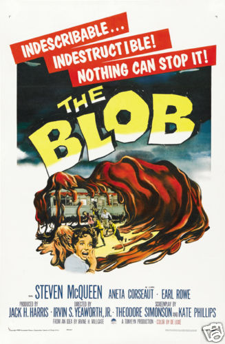 The blob vintage movie poster - the,