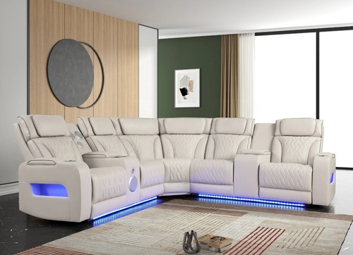 New 115 wide - led, sectional