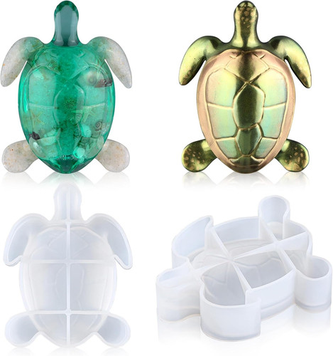 Let resin 2pcs - 2pcs, turtle