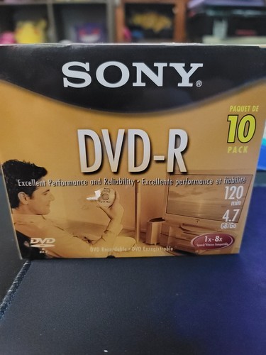 Sony dvd pack - 120, minutes