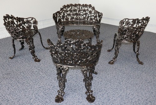 Cast iron grapevine garden - cast,