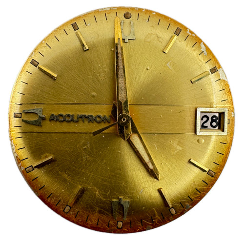 Vintage 5mm accutron gold - vintage,