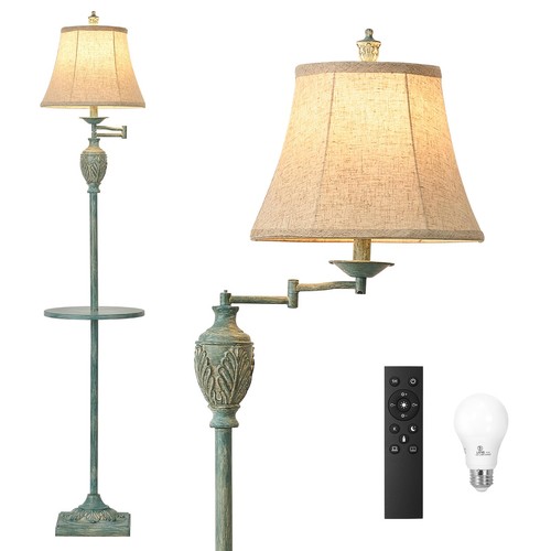 Traditional floor lamp with - traditional,
