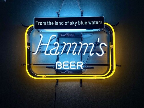 Hamm sky blue waters beer - sky,