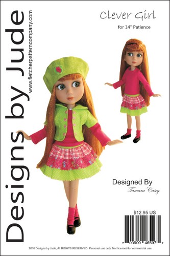 Clever girl doll clothes - girl,
