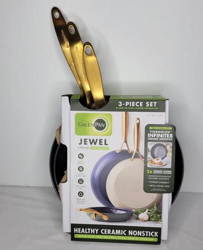 Greenpan jewel piece ceramic - jewel, 3-piece