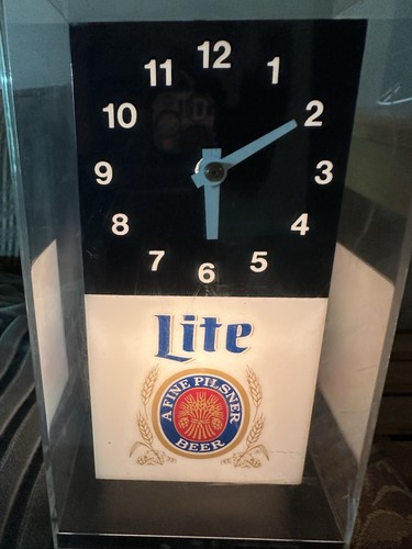 Vintage miller lite lighted - vintage,