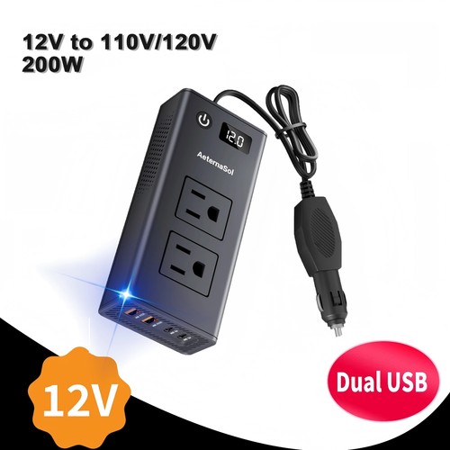 200w car power - dc, 12v