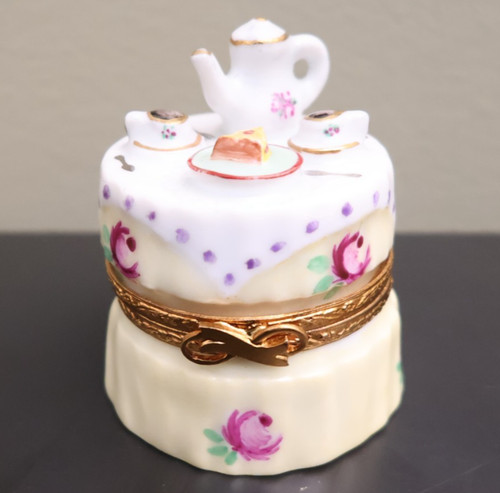 Limoges box tea for two - tea,